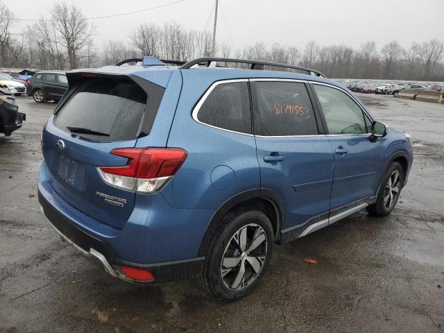 JF2SKAXC8MH584732 - 2021 SUBARU FORESTER TOURING 蓝色 照片 3