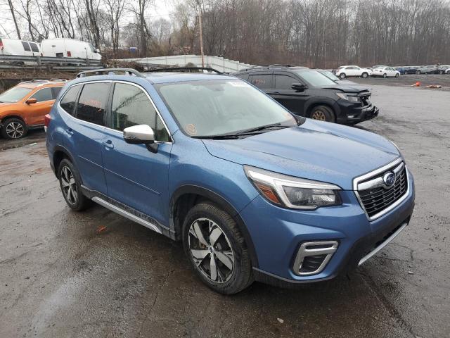 JF2SKAXC8MH584732 - 2021 SUBARU FORESTER TOURING 蓝色 照片 4