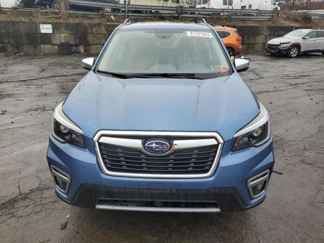 JF2SKAXC8MH584732 - 2021 SUBARU FORESTER TOURING 蓝色 照片 5
