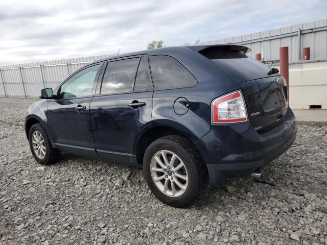 2FMDK4JC7ABB59797 - 2010 FORD EDGE SEL BLUE photo 2