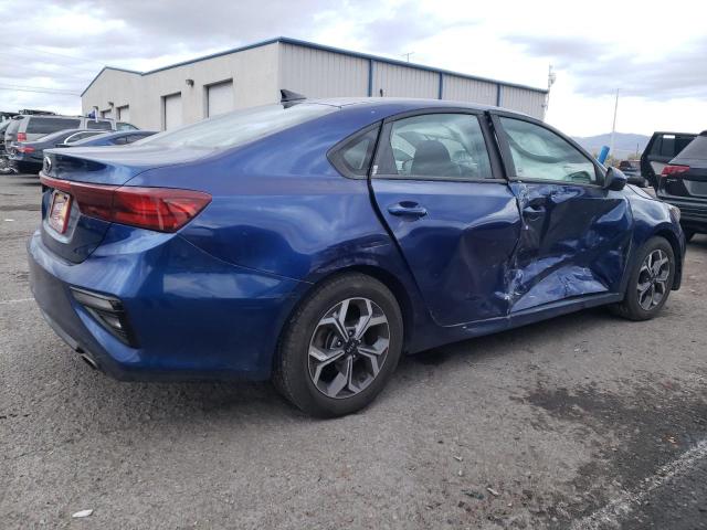 3KPF24AD3KE122049 - 2019 KIA FORTE FE BLUE photo 3