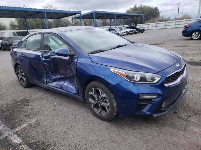 3KPF24AD3KE122049 - 2019 KIA FORTE FE BLUE photo 4