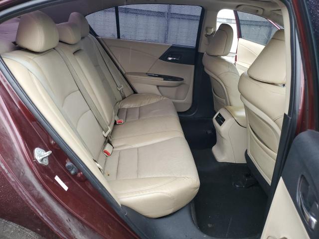 1HGCR2F80EA161057 - 2014 HONDA ACCORD EXL MAROON photo 10