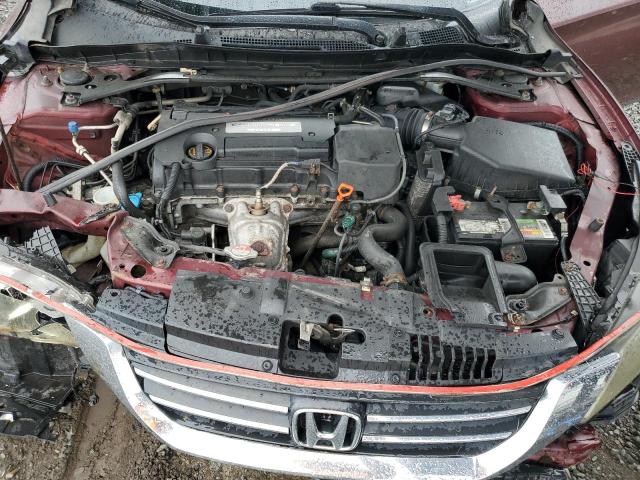 1HGCR2F80EA161057 - 2014 HONDA ACCORD EXL MAROON photo 11