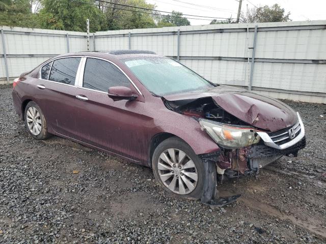 1HGCR2F80EA161057 - 2014 HONDA ACCORD EXL MAROON photo 4