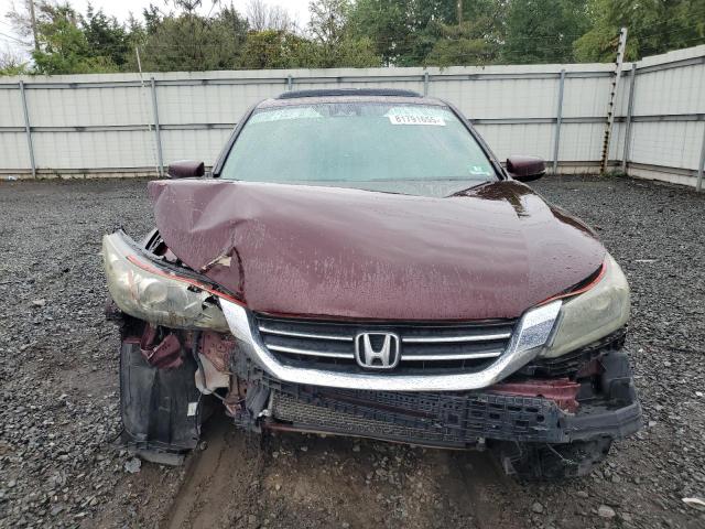 1HGCR2F80EA161057 - 2014 HONDA ACCORD EXL MAROON photo 5