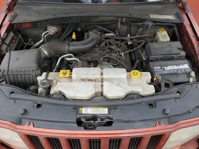 1J8GN28K69W519493 - 2009 JEEP LIBERTY SPORT ORANGE photo 11