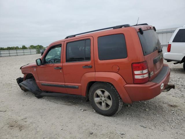 1J8GN28K69W519493 - 2009 JEEP LIBERTY SPORT ORANGE photo 2