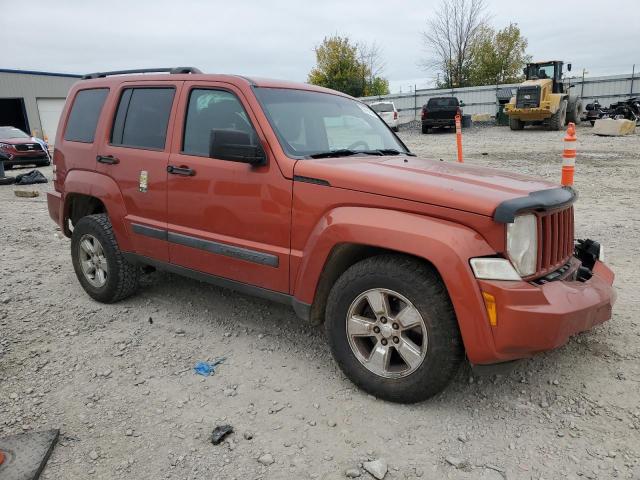 1J8GN28K69W519493 - 2009 JEEP LIBERTY SPORT ORANGE photo 4