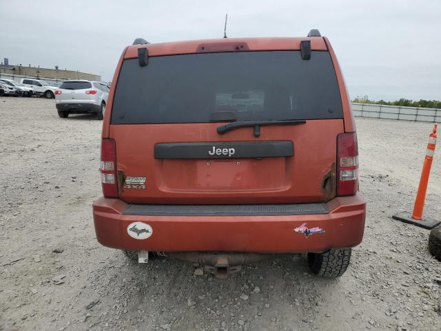 1J8GN28K69W519493 - 2009 JEEP LIBERTY SPORT ORANGE photo 6