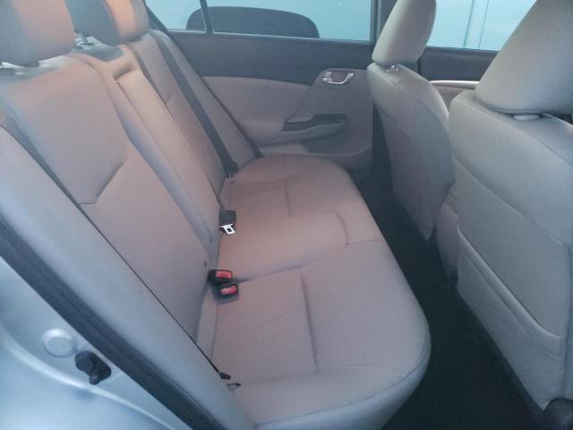 19XFB2F96DE084764 - 2013 HONDA CIVIC EXL ვერცხლისფერი ფოტო 10