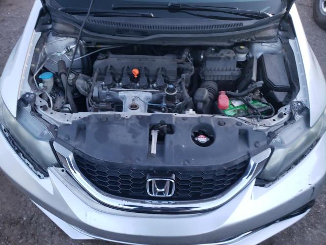 19XFB2F96DE084764 - 2013 HONDA CIVIC EXL ვერცხლისფერი ფოტო 11