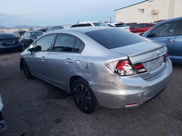 19XFB2F96DE084764 - 2013 HONDA CIVIC EXL SILVER photo 2