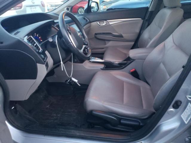 19XFB2F96DE084764 - 2013 HONDA CIVIC EXL ვერცხლისფერი ფოტო 7