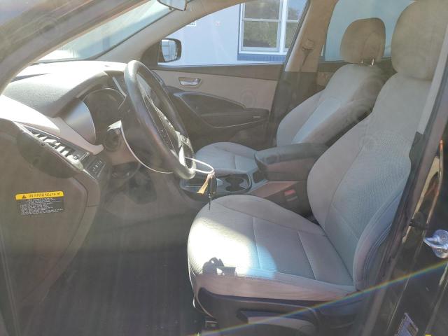 5NMZTDLB3HH046842 - 2017 HYUNDAI SANTA FE S შავი ფოტო 7