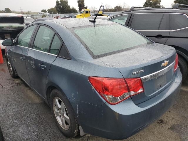 1G1PF5SC2C7215983 - 2012 CHEVROLET CRUZE LT BLUE photo 2