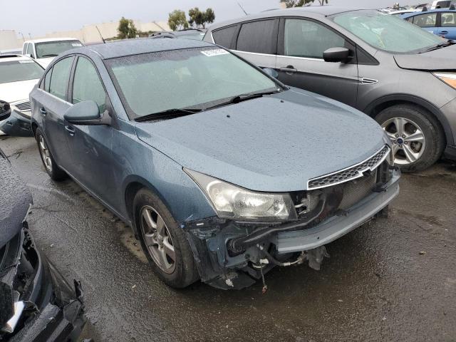 1G1PF5SC2C7215983 - 2012 CHEVROLET CRUZE LT BLUE photo 4