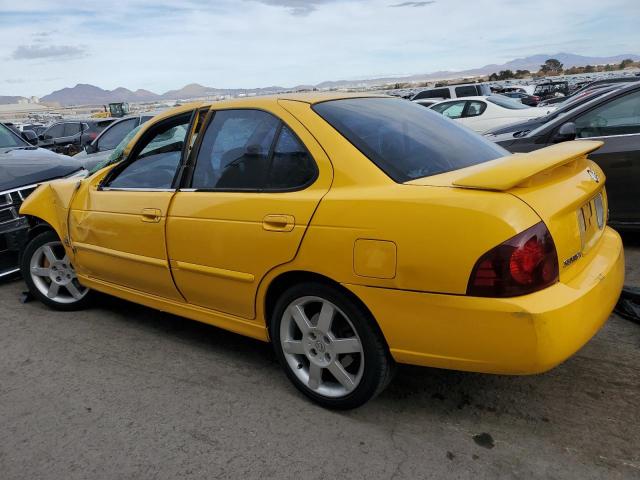 3N1AB51D76L536939 - 2006 NISSAN SENTRA SE-R SPEC V YELLOW photo 2