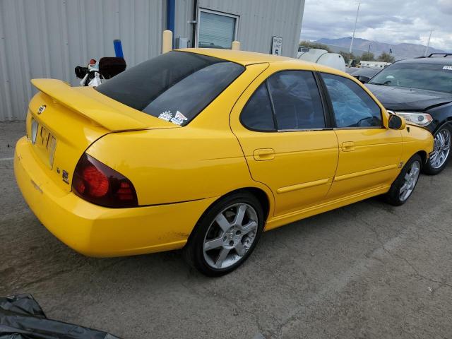 3N1AB51D76L536939 - 2006 NISSAN SENTRA SE-R SPEC V YELLOW photo 3