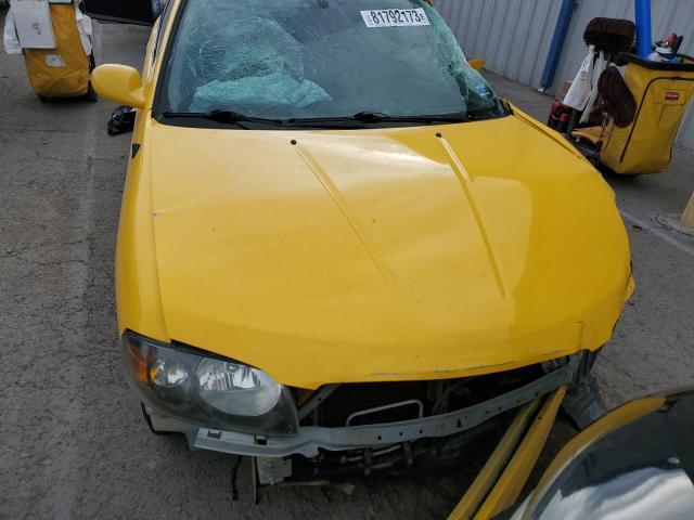 3N1AB51D76L536939 - 2006 NISSAN SENTRA SE-R SPEC V YELLOW photo 5