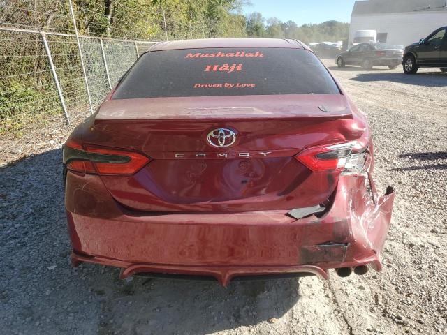 4T1B11HK8JU528005 - 2018 TOYOTA CAMRY L MAROON photo 6