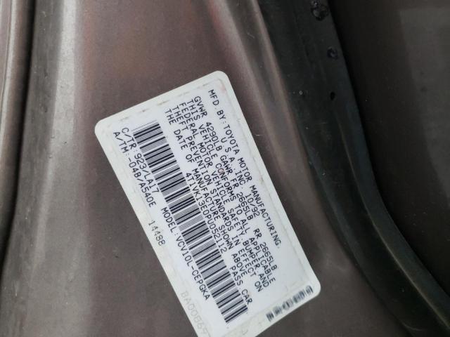 4T1VK13E0PU052112 - 1993 TOYOTA CAMRY XLE GRAY photo 12