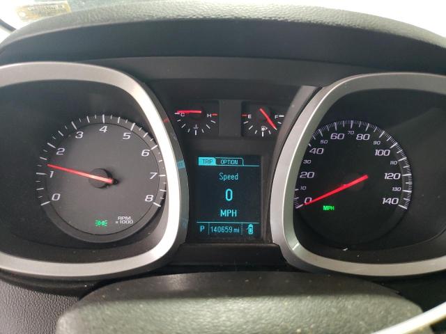 2GNALAEKXF1142128 - 2015 CHEVROLET EQUINOX LS შავი ფოტო 9