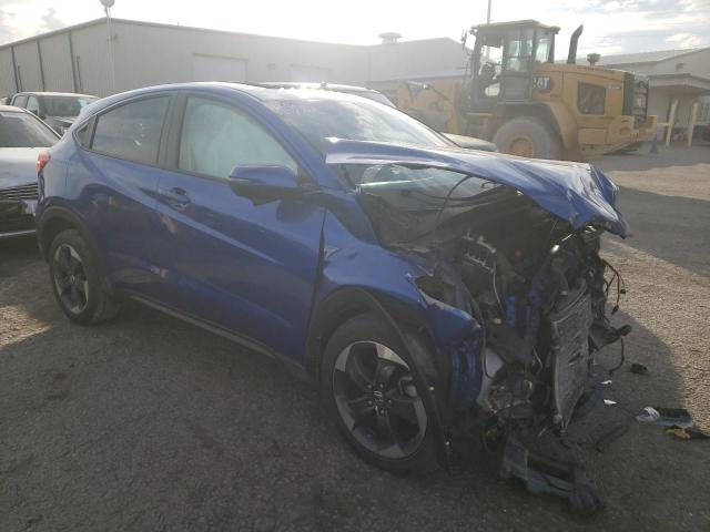 3CZRU5H59JM718048 - 2018 HONDA HR-V EX BLUE photo 4