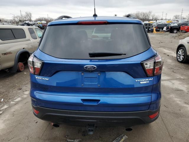 1FMCU9J95HUB91479 - 2017 FORD ESCAPE TITANIUM BLUE photo 6