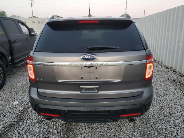 1FMHK7D80BGA82842 - 2011 FORD EXPLORER XLT GRAY photo 6