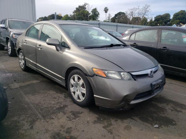 2HGFA16508H333579 - 2008 HONDA CIVIC LX GRAY photo 4