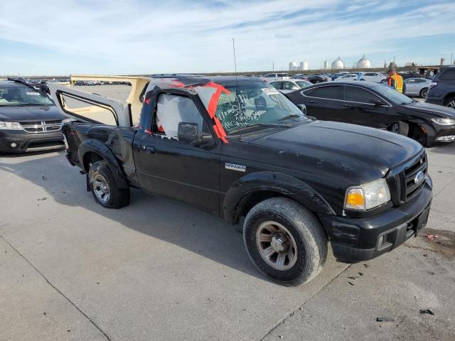 1FTYR11E16PA89036 - 2006 FORD RANGER BLACK photo 4