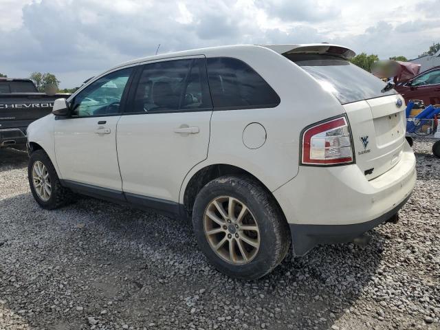2FMDK3JC0ABB04442 - 2010 FORD EDGE SEL WHITE photo 2