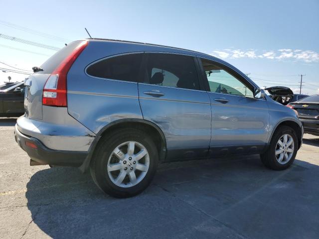 JHLRE38767C081027 - 2007 HONDA CR-V EXL BLUE photo 3