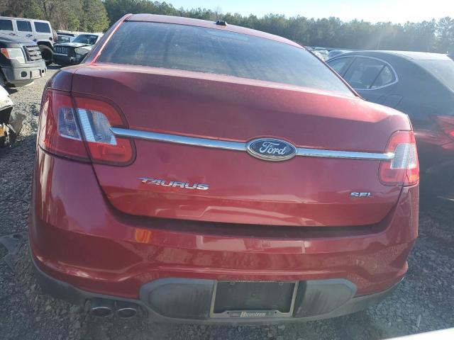 1FAHP2EW5BG162973 - 2011 FORD TAURUS SEL RED photo 6