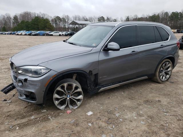 5UXKS4C55F0N10496 - 2015 BMW X5 XDRIVE35D GRAY photo 1