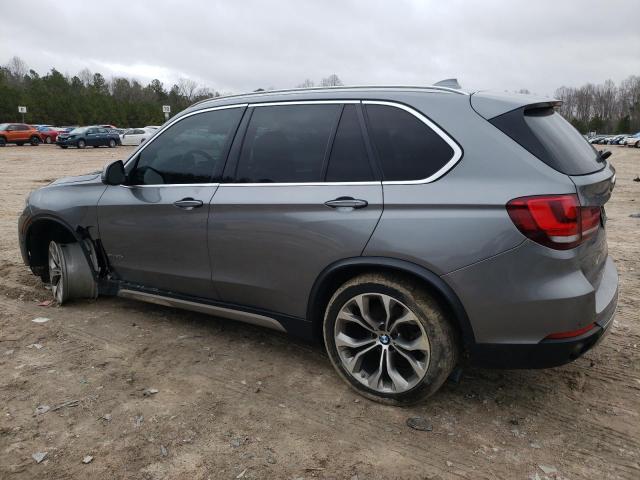 5UXKS4C55F0N10496 - 2015 BMW X5 XDRIVE35D GRAY photo 2