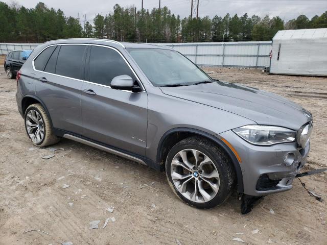 5UXKS4C55F0N10496 - 2015 BMW X5 XDRIVE35D GRAY photo 4