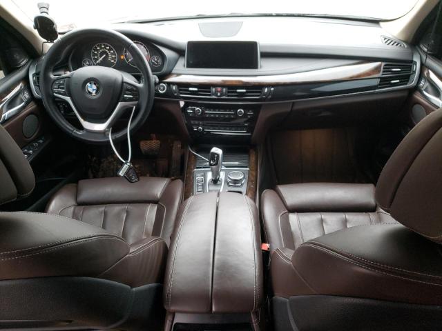 5UXKS4C55F0N10496 - 2015 BMW X5 XDRIVE35D GRAY photo 8