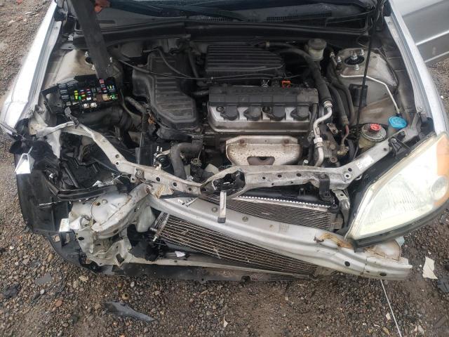 2HGES165X3H619506 - 2003 HONDA CIVIC LX SILVER photo 11