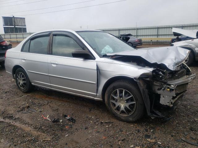 2HGES165X3H619506 - 2003 HONDA CIVIC LX SILVER photo 4