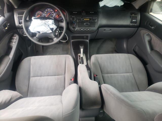 2HGES165X3H619506 - 2003 HONDA CIVIC LX SILVER photo 8