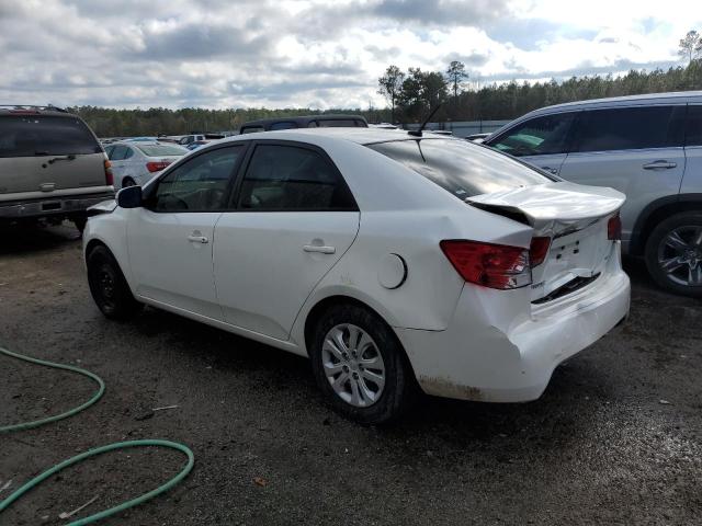 KNAFU4A22D5684593 - 2013 KIA FORTE EX WHITE photo 2