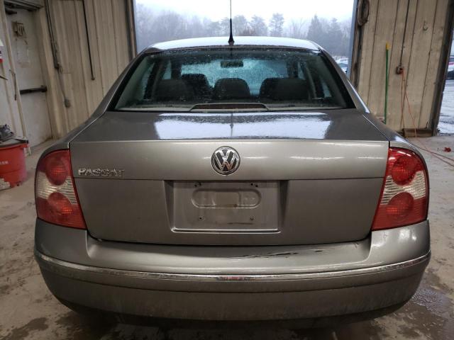 WVWPD63B32P449346 - 2002 VOLKSWAGEN PASSAT GLS GRAY photo 6