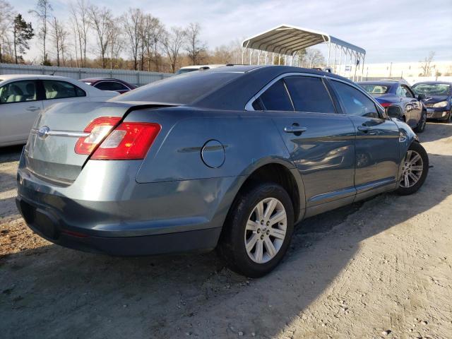 1FAHP2DW0AG153680 - 2010 FORD TAURUS SE TEAL photo 3