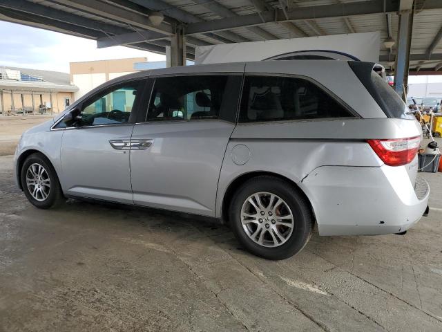 5FNRL5H42CB084427 - 2012 HONDA ODYSSEY EX Серебристый фото 2