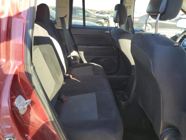 1C4NJDBBXFD240196 - 2015 JEEP COMPASS SPORT BURGUNDY photo 10