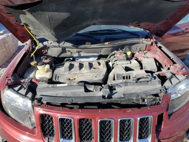 1C4NJDBBXFD240196 - 2015 JEEP COMPASS SPORT BURGUNDY photo 11