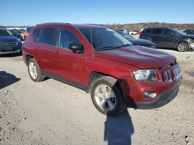 1C4NJDBBXFD240196 - 2015 JEEP COMPASS SPORT BURGUNDY photo 4
