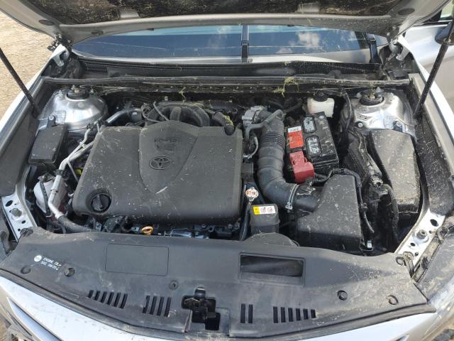 4T1BZ1HK3KU024410 - 2019 TOYOTA CAMRY XSE ვერცხლისფერი ფოტო 11